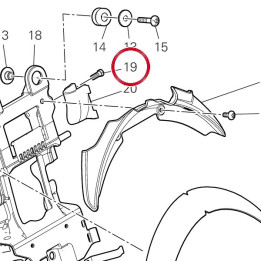 Vis 77050413B — réf. 77050413B | Ducati Store
