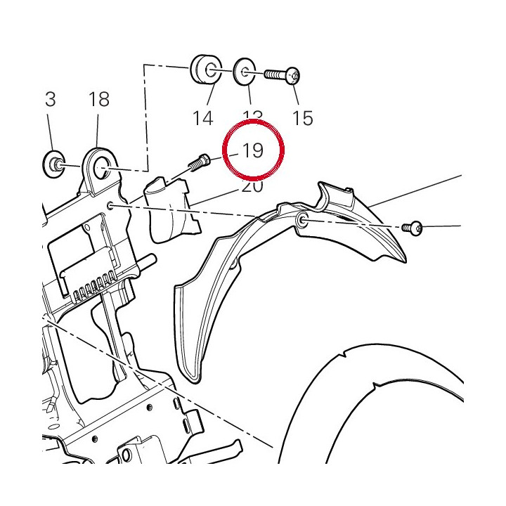 Vis 77050413B — réf. 77050413B | Ducati Store