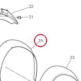 Tampon caoutchouc 86613341A — réf. 86613341A | Ducati Store