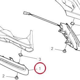 Clignotant avant droit — réf. 53010484A | Ducati Store