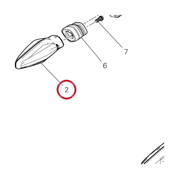 Clignotant 53010492A — réf. 53010492A | Ducati Store