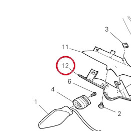 Support inférieure droit — réf. 8291N211A | Ducati Store