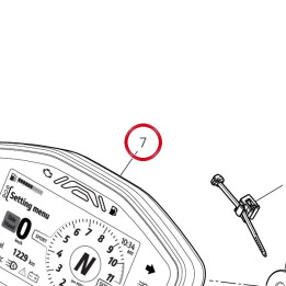 Tableau de bord 40611886B — réf. 40611886B | Ducati Store
