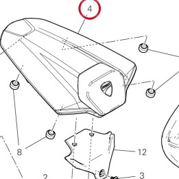 Cache 24727071AA — réf. 24727071AA | Ducati Store