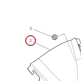 Plexi 48114321A — réf. 48114321A | Ducati Store