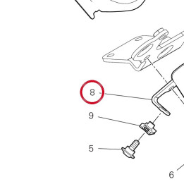 Equerre 8301L781AA — réf. 8301L781AA | Ducati Store