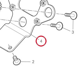 Support 8291N471AB — réf. 8291N471AB | Ducati Store