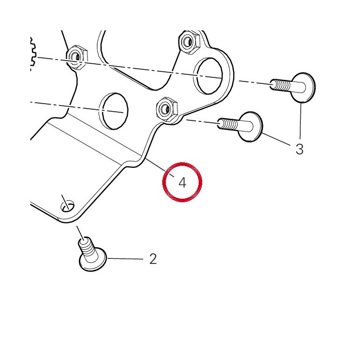 Support 8291N471AB — réf. 8291N471AB | Ducati Store