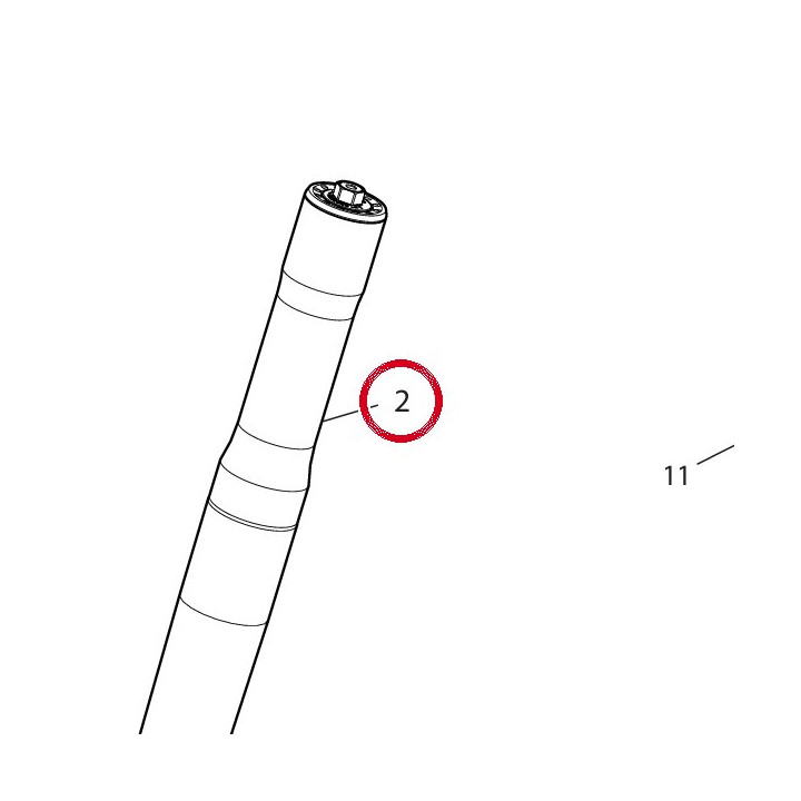 Fourche complète gauche — réf. 34521302A | Ducati Store