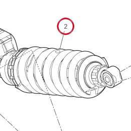 Amortisseur arrière — réf. 36522103A | Ducati Store
