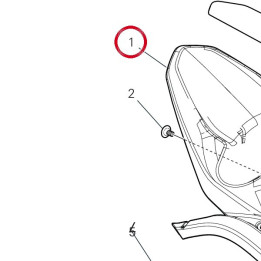 Garde-Boue arrière 56511431A — réf. 56511431A | Ducati Store