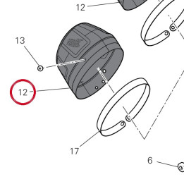 Culot silencieux carbone — réf. 4601P091AA | Ducati Store