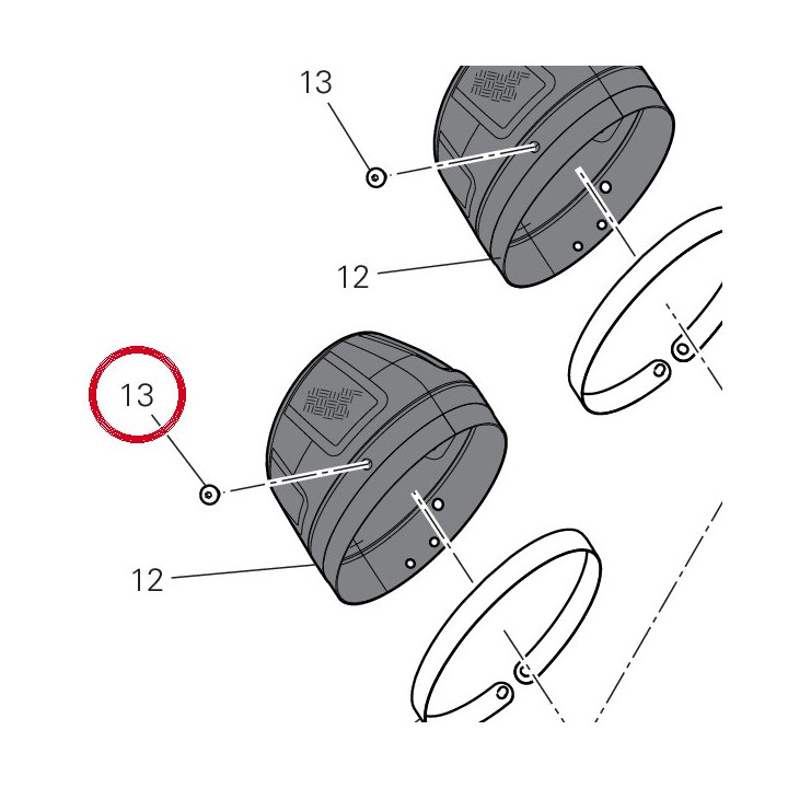Vis cote alternateur — réf. 97613111A | Ducati Store