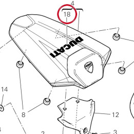 Decalcomanie 4381F251A — réf. 4381F251A | Ducati Store