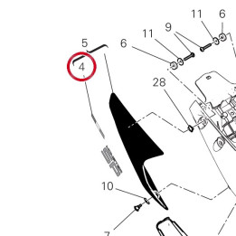 Decalcomanie droite Monster — réf. 4381F271A | Ducati Store