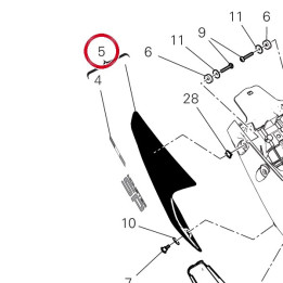 Panneau lateral droit — réf. 48216991AD | Ducati Store