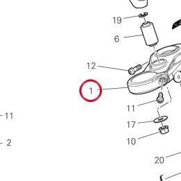 Tête de direction — réf. 34112141AA | Ducati Store