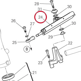 Amortisseur de direction — réf. 36420152A | Ducati Store