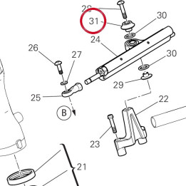 Entretoise 7131B641AA — réf. 7131B641AA | Ducati Store