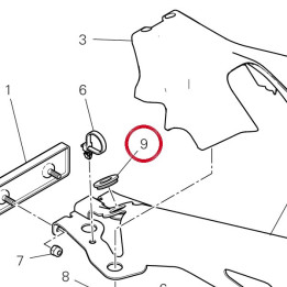 Caoutchouc 76412151A — réf. 76412151A | Ducati Store