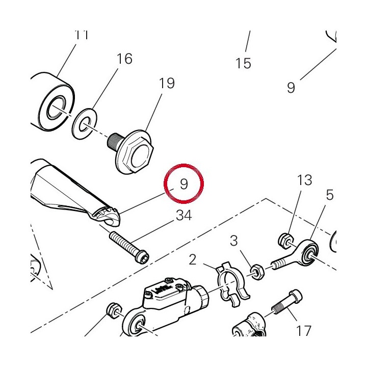 Pedana scomponibile — réf. 96211331AA | Ducati Store