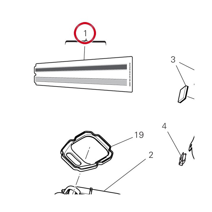 Réservoir carburant — réf. 58613044AC | Ducati Store