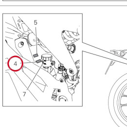 Targhetta pressione E — réf. 43315001A | Ducati Store