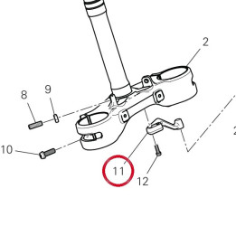 Support amortisseur — réf. 8291T001AA | Ducati Store