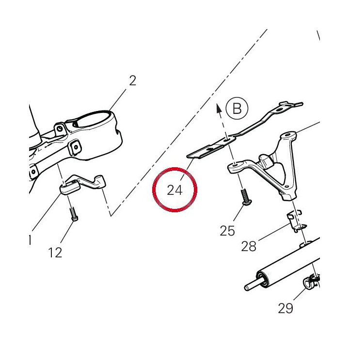 Support Abs 8301R741AA — réf. 8301R741AA | Ducati Store