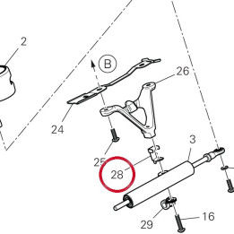 Equerre guide tuyau — réf. 8301R241AA | Ducati Store