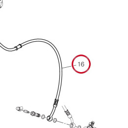 Durit boitier - étriers — réf. 61812301B | Ducati Store