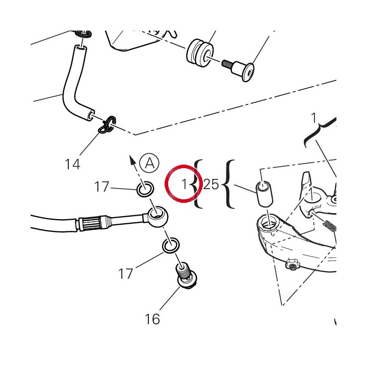Pompe embrayage 63041381A — réf. 63041381A | Ducati Store