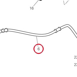 Tuyau embrayage 63211271C — réf. 63211271C | Ducati Store