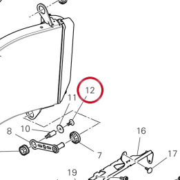 Vis tbei M5X14 77510471A — réf. 77510471A | Ducati Store