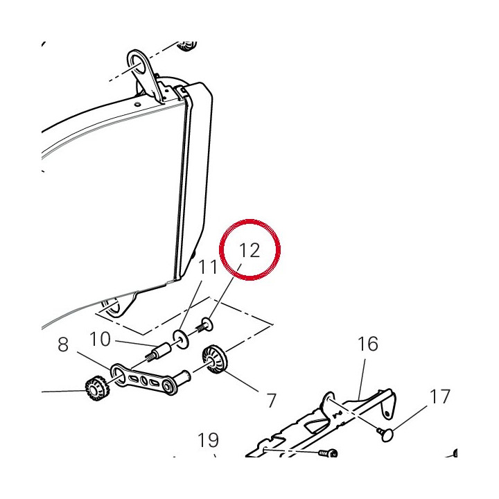 Vis tbei M5X14 77510471A — réf. 77510471A | Ducati Store