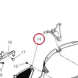 Grille 4801J321A — réf. 4801J321A | Ducati Store