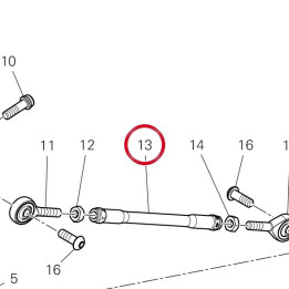 Asta rinvio cambio — réf. 11714051AA | Ducati Store