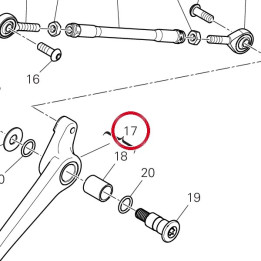 Levier de commande — réf. 45623851AA | Ducati Store