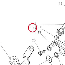 Asta rinvio freno — réf. 11720771AA | Ducati Store
