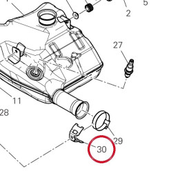 Bride avant support — réf. 8301R571A | Ducati Store
