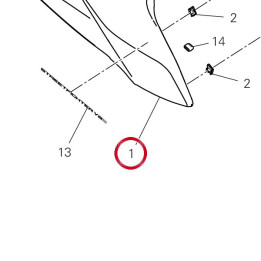 Cover superiore serbatoio — réf. 4801J462AA | Ducati Store