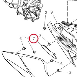 Petite porte vase expansion — réf. 48217771A | Ducati Store