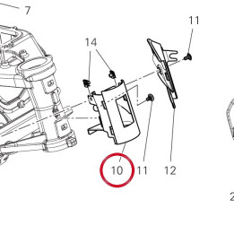 Support 8291L182A — réf. 8291L182A | Ducati Store