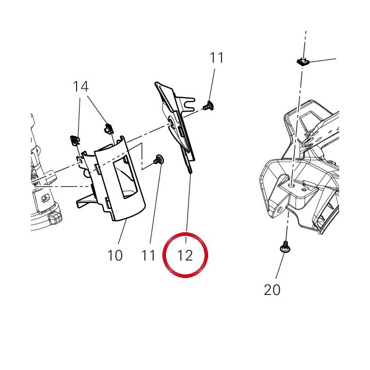 Casquette gauche cadre — réf. 8721H221A | Ducati Store