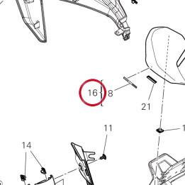 Cover proiettore 480PI371AB — réf. 480PI371AB | Ducati Store