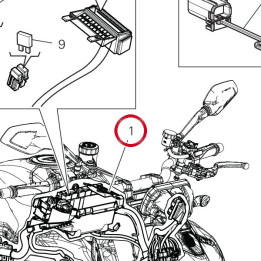 C╢blage principal 5101N191C — réf. 5101N191D | Ducati Store