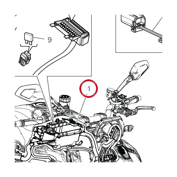 C╢blage principal 5101N191C — réf. 5101N191D | Ducati Store