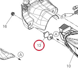 Antivibration 70011281A — réf. 70011281A | Ducati Store