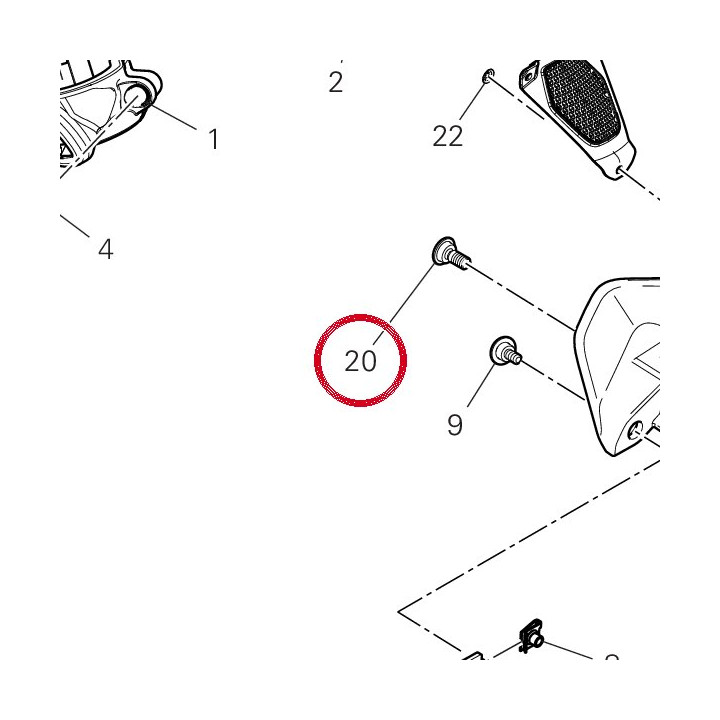 Vis 77211221A — réf. 77211221A | Ducati Store