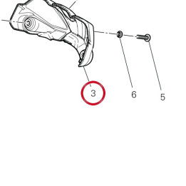 Cover cruscotto 24718371A — réf. 24718371A | Ducati Store